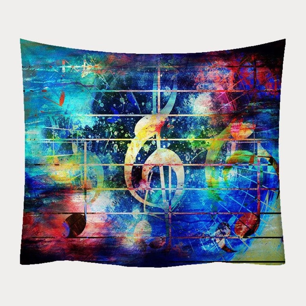Musical Note Tapestry
